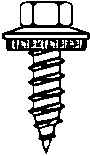Fassadenschraube Typ A